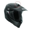 AGV AX-8 DUAL / AX-8 DUAL EVO čelní větrák, černý